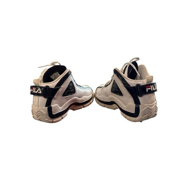 FILA GRANT HILL 2 GB -Mens Hightop Basketball White/Navy/Red Sneakers Size 6.5 - Picture 7 of 8